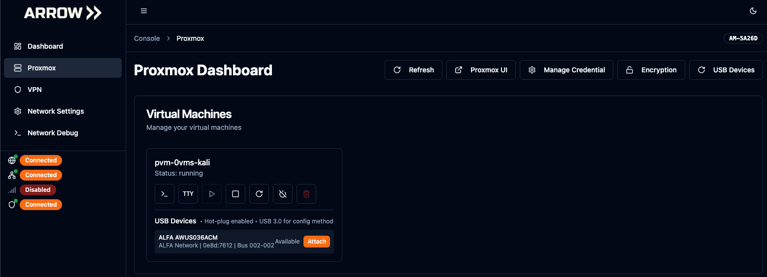 Deployed Virtual Machine