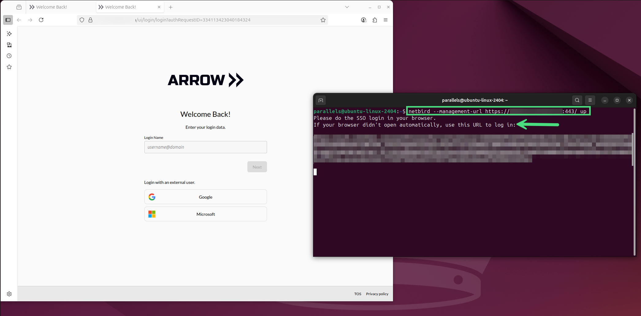 VPN User Connection CLI