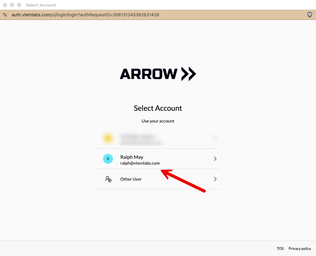 VTEM Labs Authentication Portal